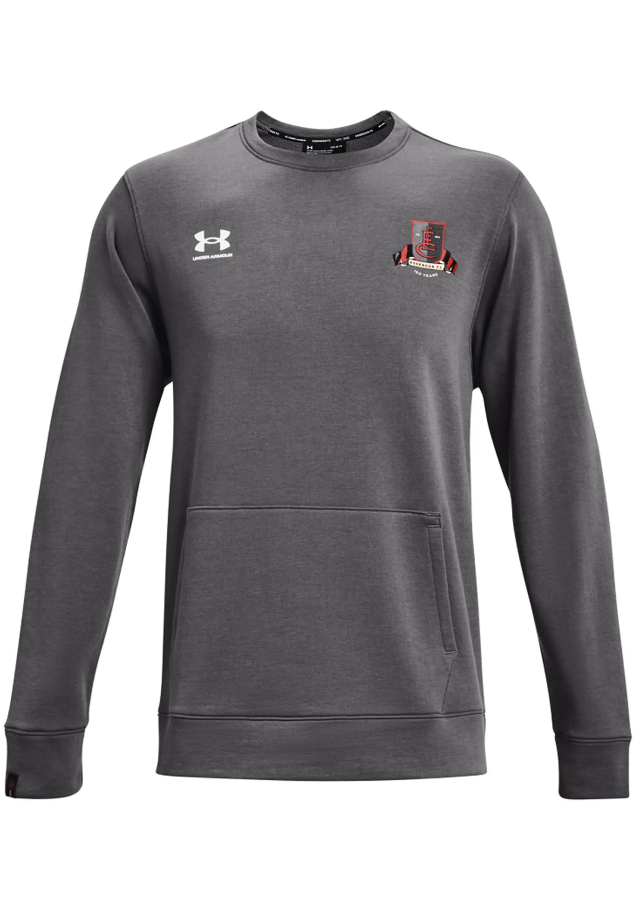 Under Armour Womens Essendon Hustle Fleece Crew <BR> 1374238 040