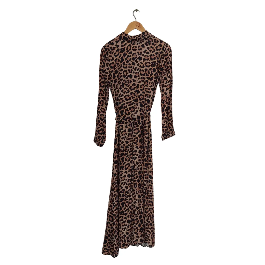 ZARA Animal Print Maxi Dress | Like New |